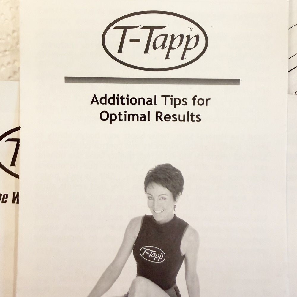 T-Tapp Basic Workout Plus DVD Lot Barefoot Tempo Series Dietary Guidelines Set - Picture 11 of 13